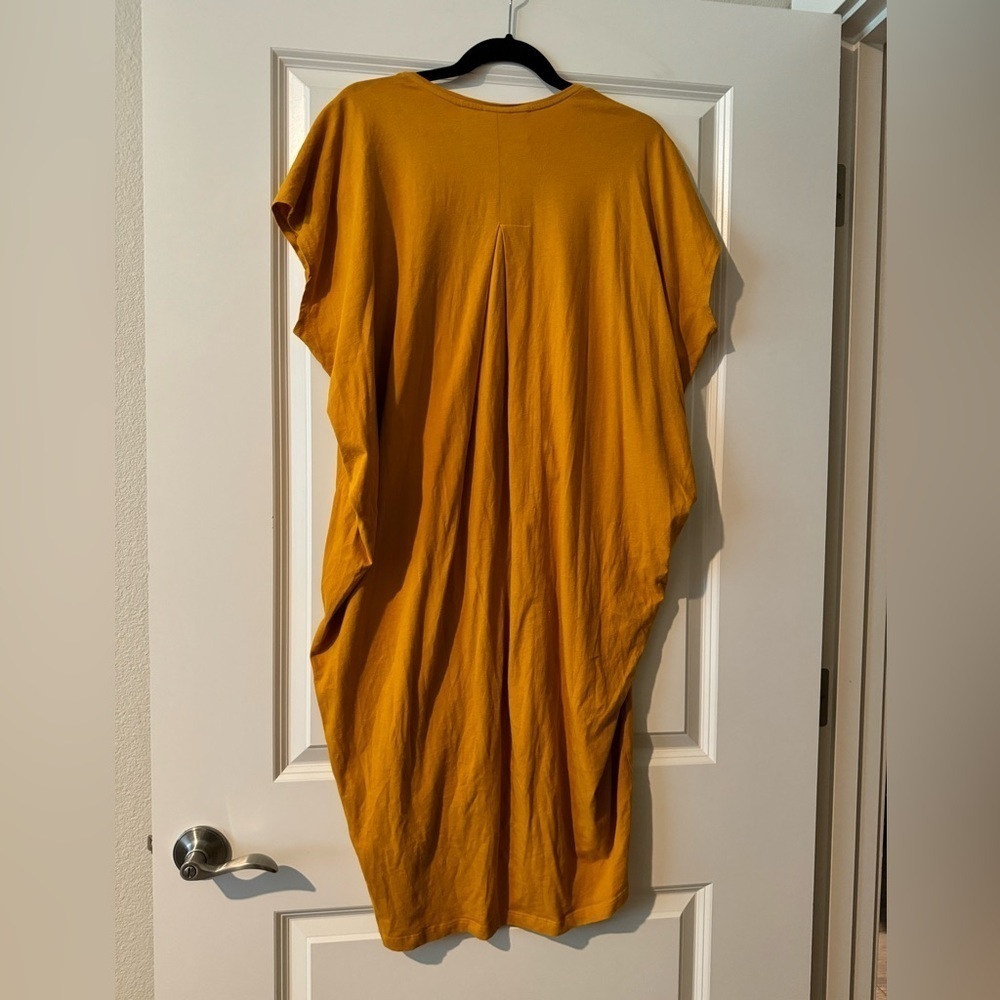 Kowtow Building Block Dress Womens Gold Size XS 100% Organic Cotton (See Photos) - Picture 5 of 9